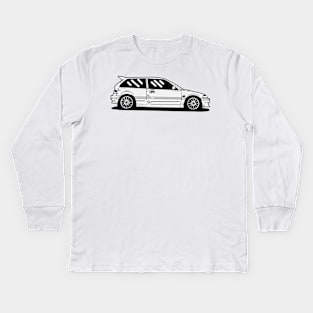 Honda Civic Kids Long Sleeve T-Shirt